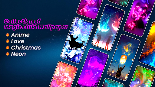 Fluid Magic: 3D Live Wallpaper screenshot