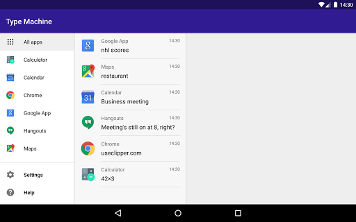 Type Machine screenshot