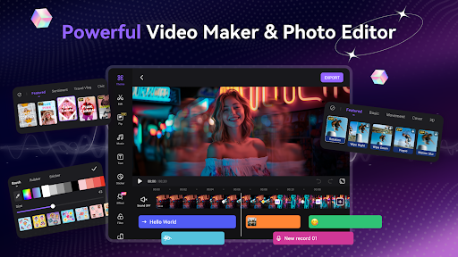 Video Maker Music Video Editor screenshot