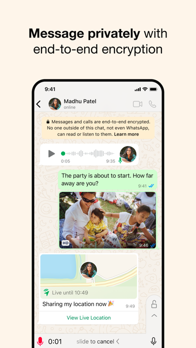 WhatsApp Messenger screenshot