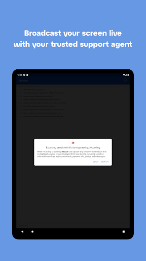 LogMeIn Rescue Customer screenshot