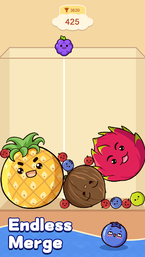 Fruit Merge: Juicy Drop Game screenshot