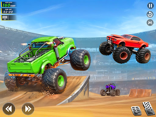 Mega Ramp Monster Truck Stunts screenshot