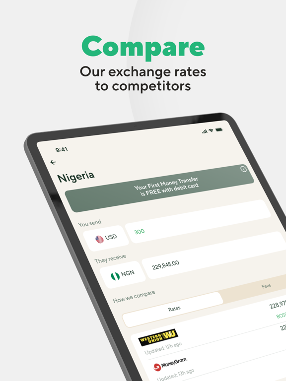 BOSS Money Transfer. Send Cash screenshot