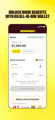 Sendwave—Send Money screenshot