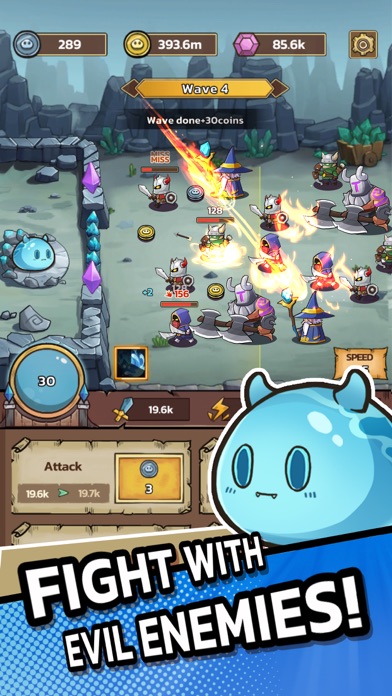 Slime Castle — Idle TD Game screenshot