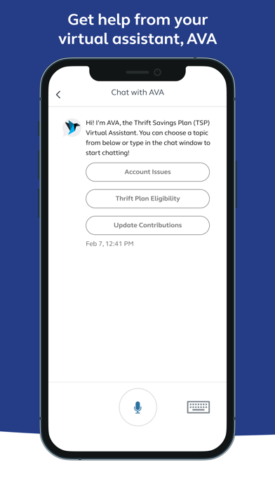 Thrift Savings Plan screenshot