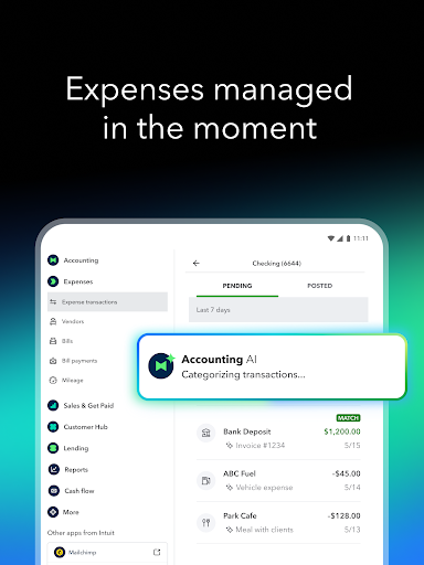 Intuit QuickBooks for Business screenshot