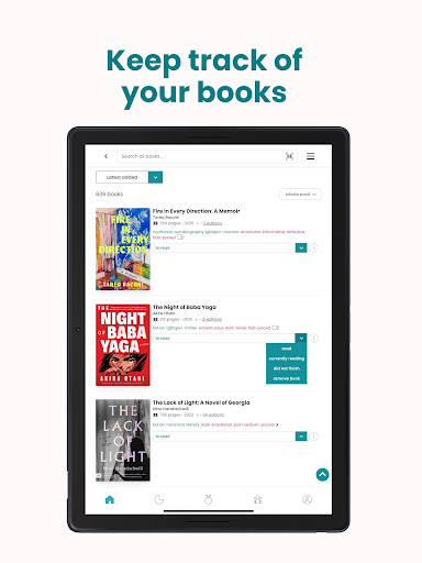 StoryGraph screenshot