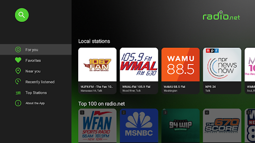 radio.net - AM FM Radio Tuner screenshot