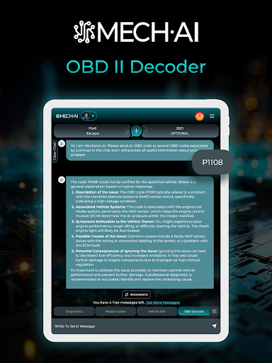 MECH.AI: Diagnostic & Repair screenshot