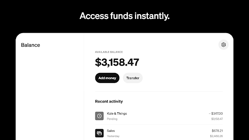Square Point of Sale: Payment screenshot