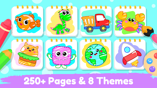 Drawing for Kids Coloring Game screenshot