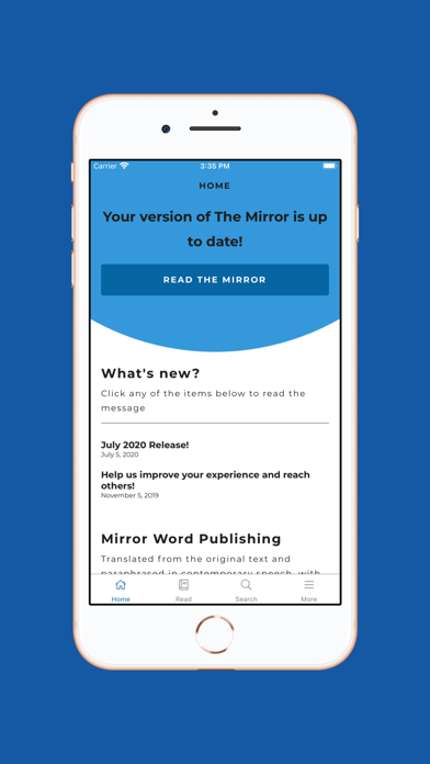 Mirror Study Bible screenshot