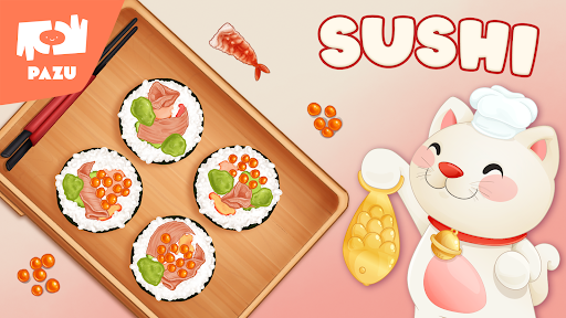 Sushi Maker Kids Cooking Games screenshot