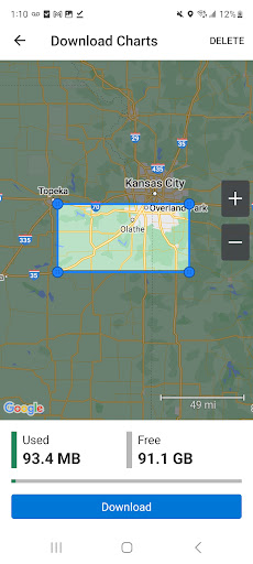 Garmin ActiveCaptain® screenshot