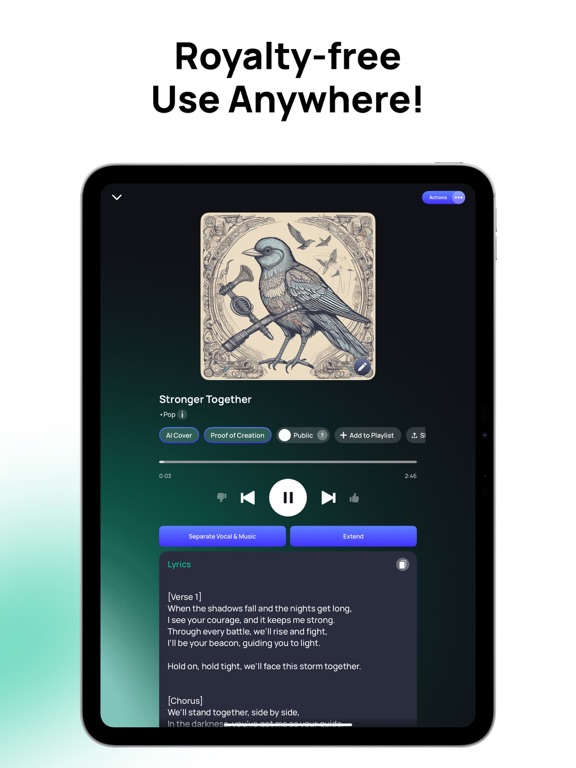 Donna AI Song & Music Maker screenshot