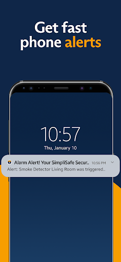 SimpliSafe Home Security App screenshot