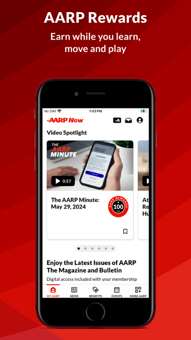 AARP Now screenshot