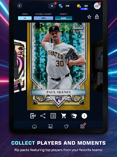 Topps® BUNT® MLB Card Trader screenshot