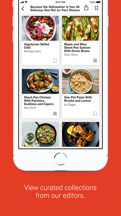 NYT Cooking: Recipes & Tips screenshot