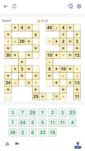 Crossmath - Math Puzzle Games screenshot