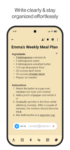 Notepad, Notebook, Notes app screenshot