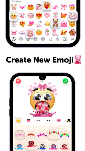 Emoji Up genmoji sticker maker screenshot