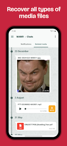 WAMR: Reveal deleted messages! screenshot