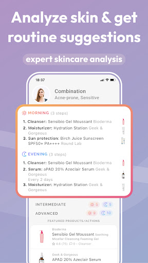 Skincare Routine: FeelinMySkin screenshot