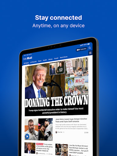 Daily Mail: Breaking News screenshot