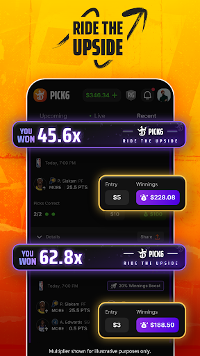 DraftKings Pick6: Fantasy Game screenshot