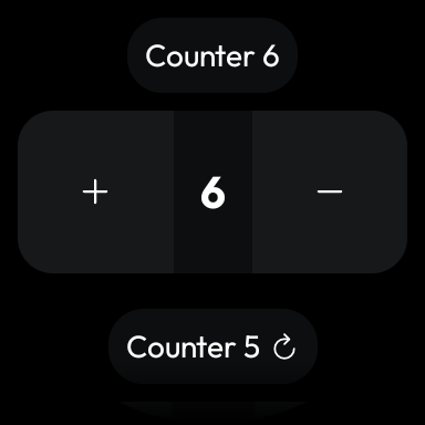 Counter for Wear OS screenshot