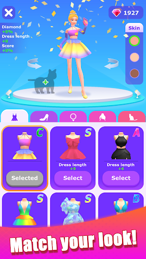 Dancing Dress - Fashion Girl screenshot