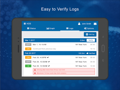 Geotab Drive screenshot