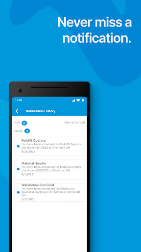 Staffmark WorkNOW screenshot