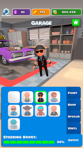 Idle Racer — Tap, Merge & Race screenshot