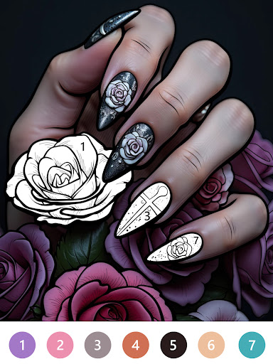 Macabre Color Paint By Number screenshot