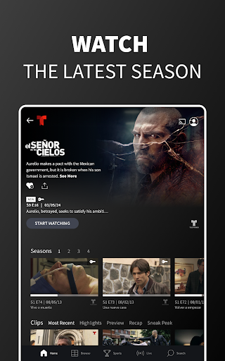 Telemundo: Series y TV en vivo screenshot