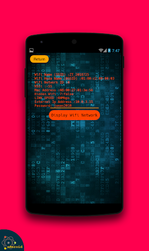 Connected Wifi Info screenshot