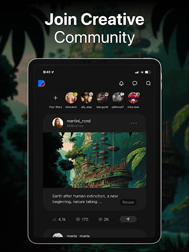 DaVinci - AI Image Generator screenshot