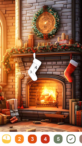 Christmas Color -Painting Book screenshot