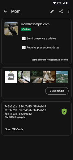 Conversations (Jabber / XMPP) screenshot