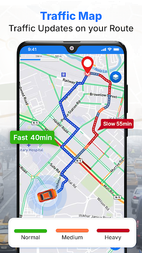Satellite Map Live Earth View screenshot
