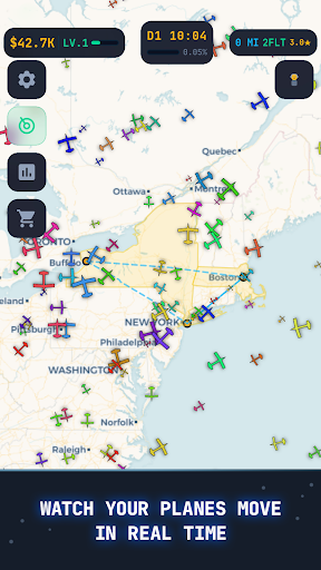 Idle Flight Manager screenshot
