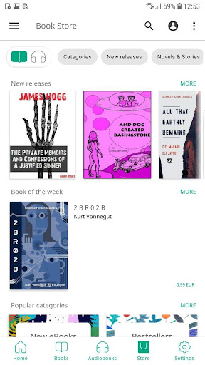 PocketBook reader - any books screenshot