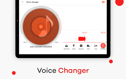 AudioLab Audio Editor Recorder screenshot
