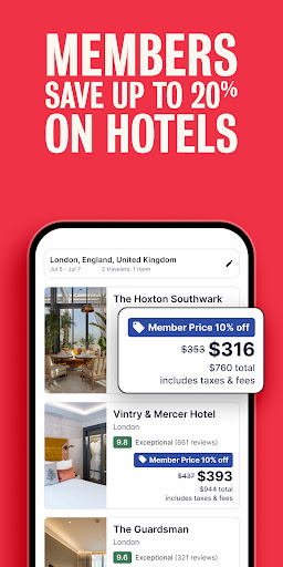 Hotels.com: Travel Booking screenshot