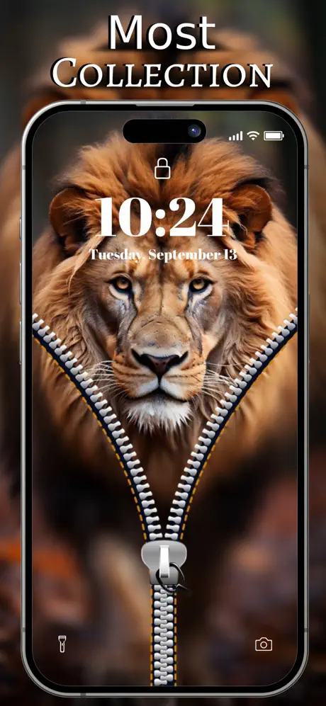 Zipper Lock Screen Wallpapers screenshot