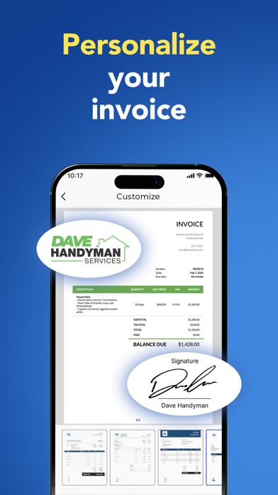 Invoice Maker - Invoice Fly screenshot